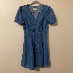 Madewell Chambray Dress Size 4